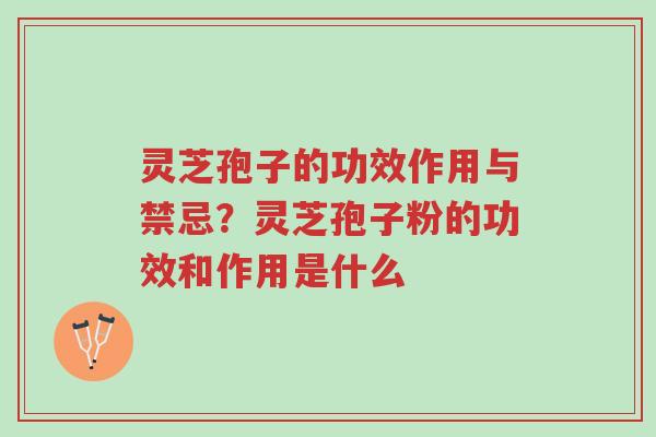 灵芝孢子的功效作用与禁忌?灵芝孢子粉的功效和作用是什么-第1张图片-超越 灵芝孢子的功效作用与禁忌?灵芝孢子粉的功效和作用是什么-第1张图片-超越