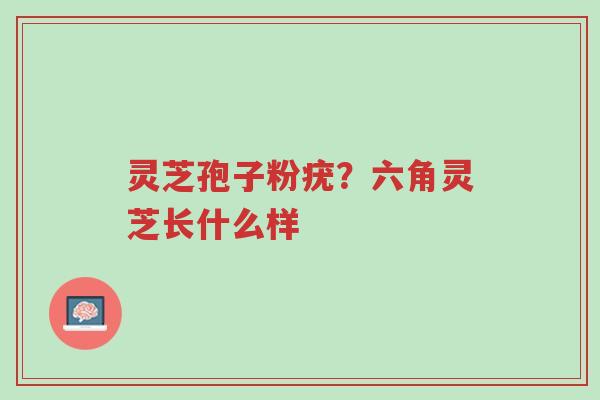 灵芝孢子粉疣?六角灵芝长什么样-第1张图片-超越 灵芝孢子粉疣?六角灵芝长什么样-第1张图片-超越