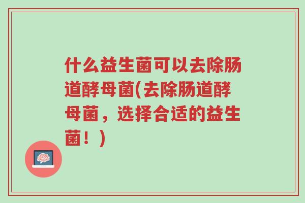 什么益生菌可以去除肠道酵母菌(去除肠道酵母菌,选择合适的益生菌!)-第1张图片-超越 什么益生菌可以去除肠道酵母菌(去除肠道酵母菌,选择合适的益生菌!)-第1张图片-超越
