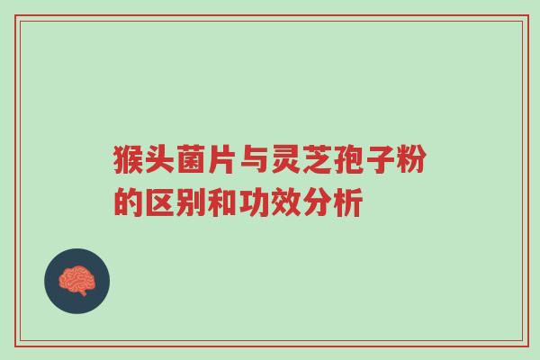 猴头菌片与灵芝孢子粉的区别和功效分析-第1张图片-超越 猴头菌片与灵芝孢子粉的区别和功效分析-第1张图片-超越