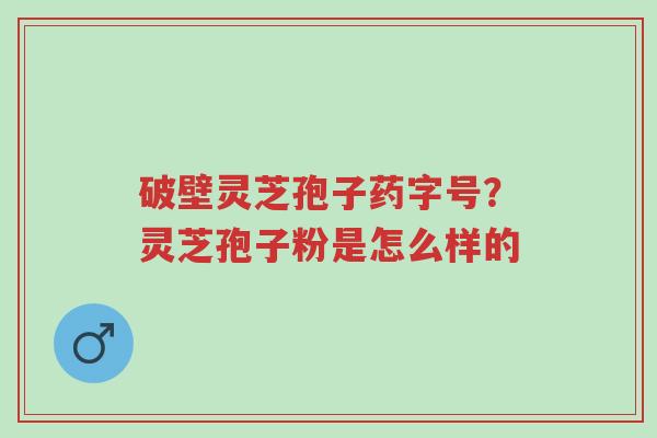 破壁灵芝孢子药字号?灵芝孢子粉是怎么样的-第1张图片-超越 破壁灵芝孢子药字号?灵芝孢子粉是怎么样的-第1张图片-超越