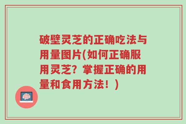 破壁灵芝的正确吃法与用量图片(如何正确服用灵芝?掌握正确的用量和食用方法!)-第1张图片-超越 破壁灵芝的正确吃法与用量图片(如何正确服用灵芝?掌握正确的用量和食用方法!)-第1张图片-超越
