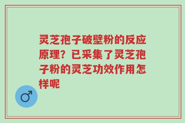 灵芝孢子破壁粉的反应原理?已采集了灵芝孢子粉的灵芝功效作用怎样呢-第1张图片-超越 灵芝孢子破壁粉的反应原理?已采集了灵芝孢子粉的灵芝功效作用怎样呢-第1张图片-超越