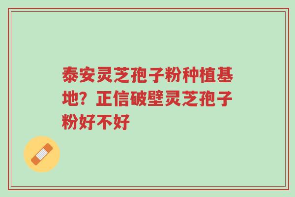 泰安灵芝孢子粉种植基地?正信破壁灵芝孢子粉好不好-第1张图片-超越 泰安灵芝孢子粉种植基地?正信破壁灵芝孢子粉好不好-第1张图片-超越