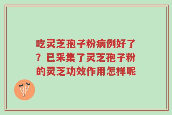 吃灵芝孢子粉病例好了?已采集了灵芝孢子粉的灵芝功效作用怎样呢-第1张图片-超越 吃灵芝孢子粉病例好了?已采集了灵芝孢子粉的灵芝功效作用怎样呢-第1张图片-超越