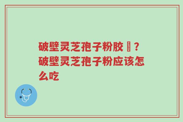 破壁灵芝孢子粉胶蘘?破壁灵芝孢子粉应该怎么吃-第1张图片-超越 破壁灵芝孢子粉胶蘘?破壁灵芝孢子粉应该怎么吃-第1张图片-超越