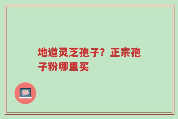 地道灵芝孢子?正宗孢子粉哪里买-第1张图片-超越 地道灵芝孢子?正宗孢子粉哪里买-第1张图片-超越