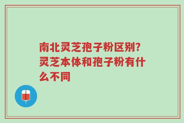 南北灵芝孢子粉区别?灵芝本体和孢子粉有什么不同-第1张图片-超越 南北灵芝孢子粉区别?灵芝本体和孢子粉有什么不同-第1张图片-超越