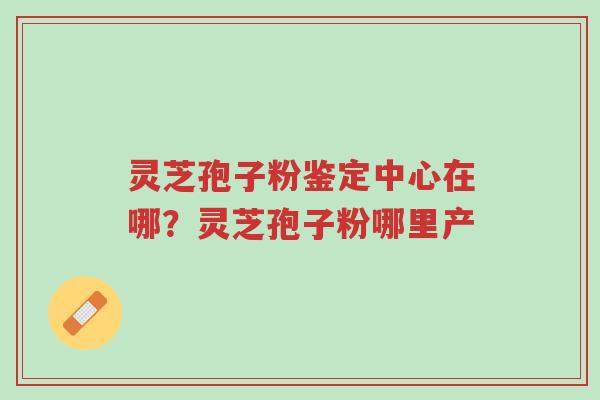 灵芝孢子粉鉴定中心在哪?灵芝孢子粉哪里产-第1张图片-超越 灵芝孢子粉鉴定中心在哪?灵芝孢子粉哪里产-第1张图片-超越