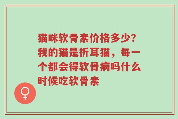 猫咪软骨素价格多少？我的猫是折耳猫，每一个都会得软骨病吗什么时候吃软骨素-第1张图片-超越