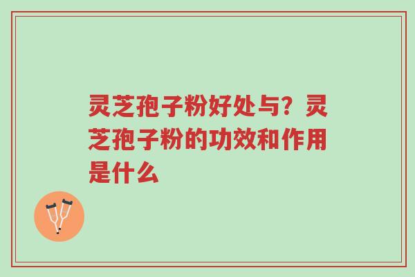 灵芝孢子粉好处与?灵芝孢子粉的功效和作用是什么-第1张图片-超越 灵芝孢子粉好处与?灵芝孢子粉的功效和作用是什么-第1张图片-超越