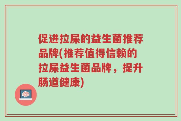 促进拉屎的益生菌推荐品牌(推荐值得信赖的拉屎益生菌品牌,提升肠道健康)-第1张图片-超越 促进拉屎的益生菌推荐品牌(推荐值得信赖的拉屎益生菌品牌,提升肠道健康)-第1张图片-超越
