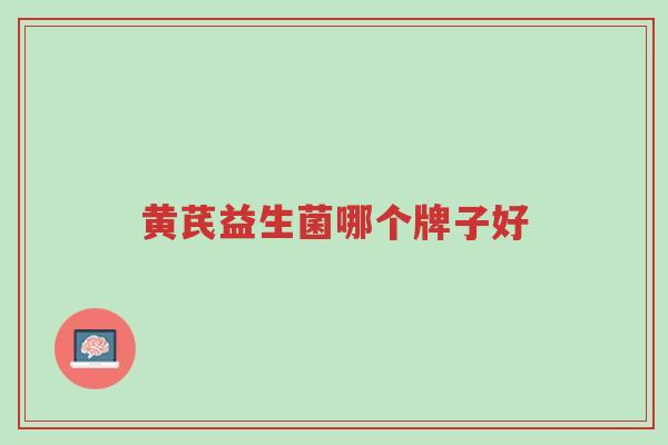 黄芪益生菌哪个牌子好-第1张图片-超越 黄芪益生菌哪个牌子好-第1张图片-超越