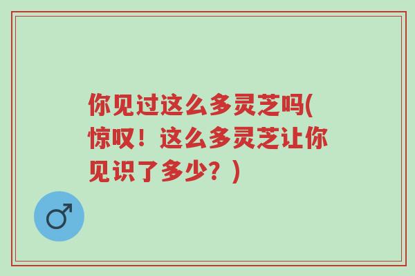 你见过这么多灵芝吗(惊叹!这么多灵芝让你见识了多少?)-第1张图片-超越 你见过这么多灵芝吗(惊叹!这么多灵芝让你见识了多少?)-第1张图片-超越