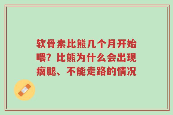 软骨素比熊几个月开始喂?比熊为什么会出现瘸腿、不能走路的情况-第1张图片-超越 软骨素比熊几个月开始喂?比熊为什么会出现瘸腿、不能走路的情况-第1张图片-超越