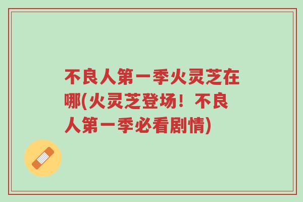 不良人第一季火灵芝在哪(火灵芝登场!不良人第一季必看剧情)-第1张图片-超越 不良人第一季火灵芝在哪(火灵芝登场!不良人第一季必看剧情)-第1张图片-超越