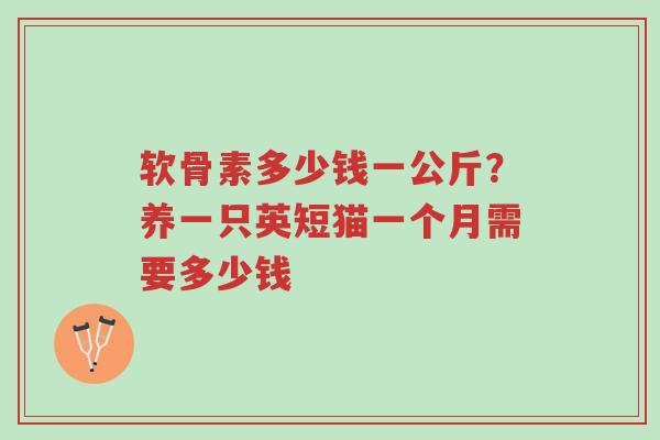 软骨素多少钱一公斤?养一只英短猫一个月需要多少钱-第1张图片-超越 软骨素多少钱一公斤?养一只英短猫一个月需要多少钱-第1张图片-超越