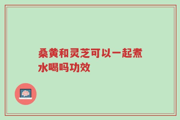 桑黄和灵芝可以一起煮水喝吗功效-第1张图片-超越 桑黄和灵芝可以一起煮水喝吗功效-第1张图片-超越