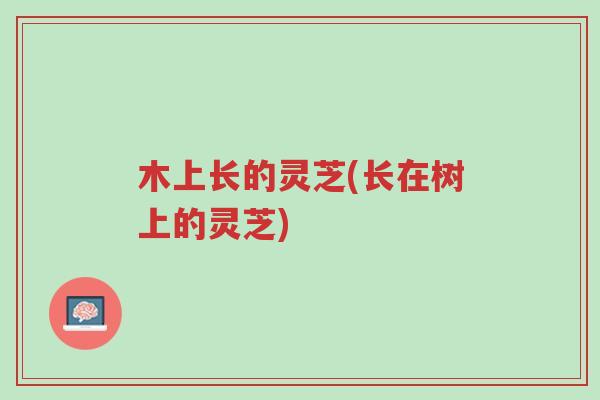 木上长的灵芝(长在树上的灵芝)-第1张图片-超越 木上长的灵芝(长在树上的灵芝)-第1张图片-超越