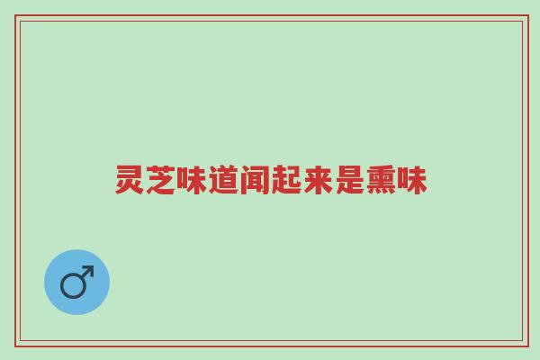 灵芝味道闻起来是熏味-第1张图片-超越 灵芝味道闻起来是熏味-第1张图片-超越