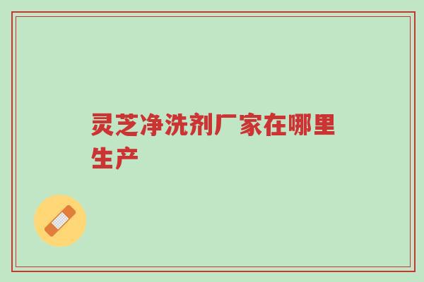 灵芝净洗剂厂家在哪里生产-第1张图片-超越 灵芝净洗剂厂家在哪里生产-第1张图片-超越
