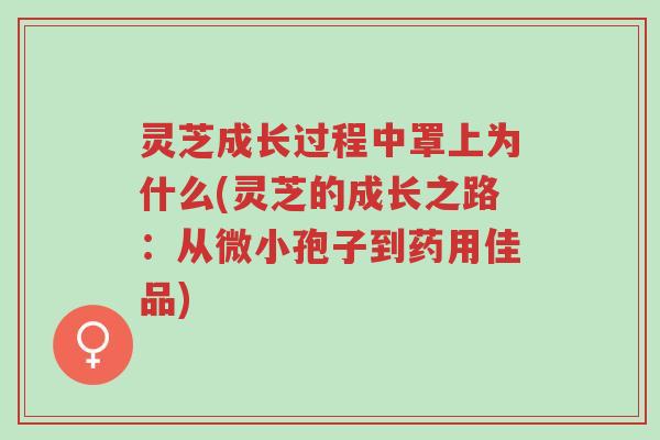 灵芝成长过程中罩上为什么(灵芝的成长之路:从微小孢子到药用佳品)-第1张图片-超越 灵芝成长过程中罩上为什么(灵芝的成长之路:从微小孢子到药用佳品)-第1张图片-超越