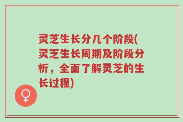 灵芝生长分几个阶段(灵芝生长周期及阶段分析，全面了解灵芝的生长过程)-第1张图片-超越