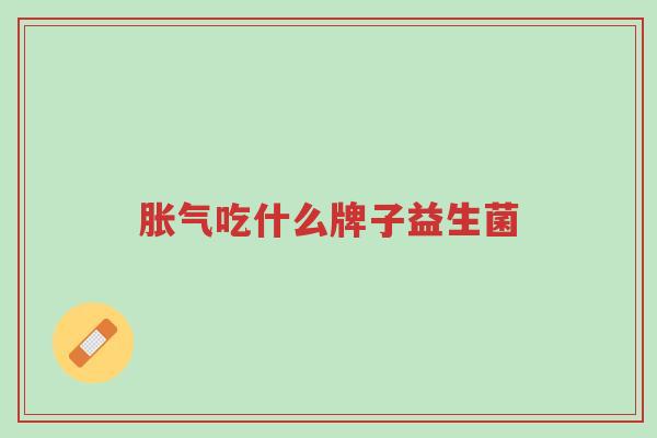 胀气吃什么牌子益生菌-第1张图片-超越 胀气吃什么牌子益生菌-第1张图片-超越