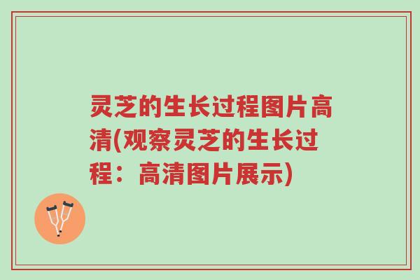 灵芝的生长过程图片高清(观察灵芝的生长过程:高清图片展示)-第1张图片-超越 灵芝的生长过程图片高清(观察灵芝的生长过程:高清图片展示)-第1张图片-超越
