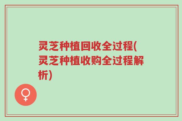 灵芝种植回收全过程(灵芝种植收购全过程解析)-第1张图片-超越 灵芝种植回收全过程(灵芝种植收购全过程解析)-第1张图片-超越
