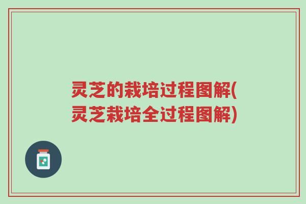 灵芝的栽培过程图解(灵芝栽培全过程图解)-第1张图片-超越 灵芝的栽培过程图解(灵芝栽培全过程图解)-第1张图片-超越