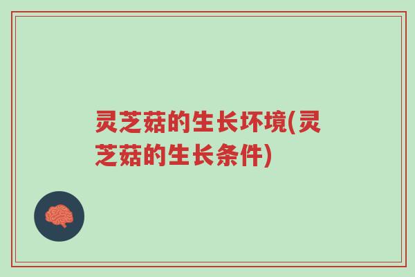 灵芝菇的生长坏境(灵芝菇的生长条件)-第1张图片-超越 灵芝菇的生长坏境(灵芝菇的生长条件)-第1张图片-超越