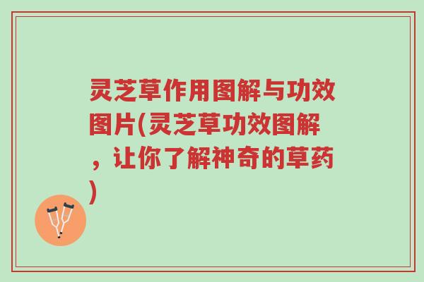 灵芝草作用图解与功效图片(灵芝草功效图解,让你了解神奇的草药)-第1张图片-超越 灵芝草作用图解与功效图片(灵芝草功效图解,让你了解神奇的草药)-第1张图片-超越