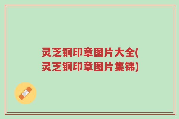 灵芝铜印章图片大全(灵芝铜印章图片集锦)-第1张图片-超越