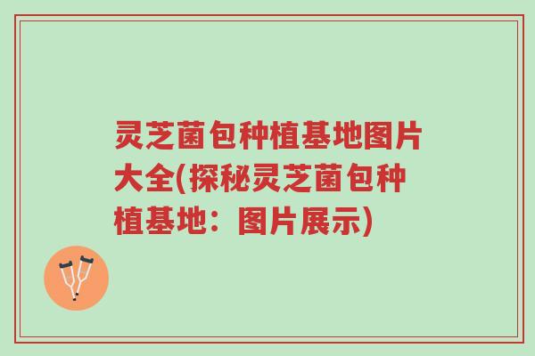 灵芝菌包种植基地图片大全(探秘灵芝菌包种植基地:图片展示)-第1张图片-超越 灵芝菌包种植基地图片大全(探秘灵芝菌包种植基地:图片展示)-第1张图片-超越