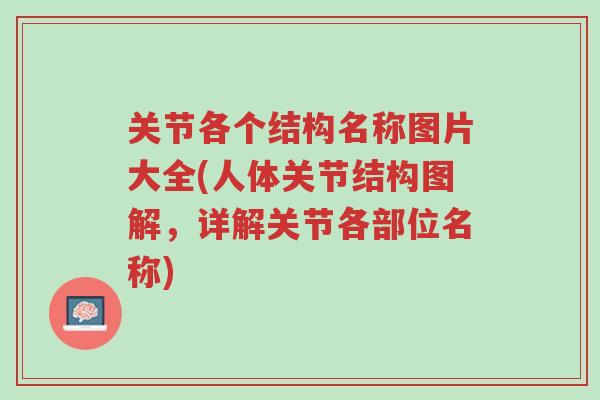 关节各个结构名称图片大全(人体关节结构图解,详解关节各部位名称)-第1张图片-超越 关节各个结构名称图片大全(人体关节结构图解,详解关节各部位名称)-第1张图片-超越