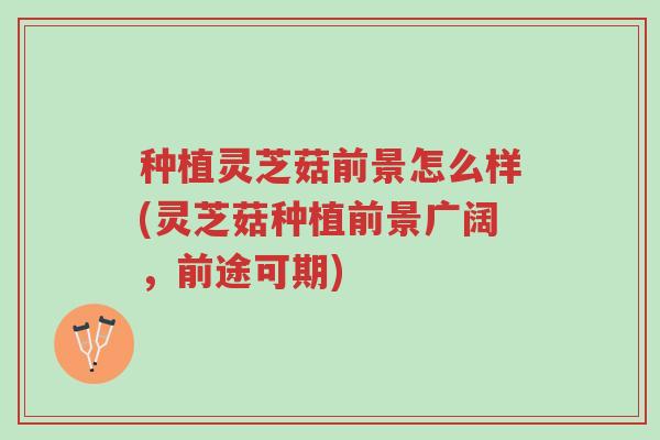 种植灵芝菇前景怎么样(灵芝菇种植前景广阔，前途可期)-第1张图片-超越
