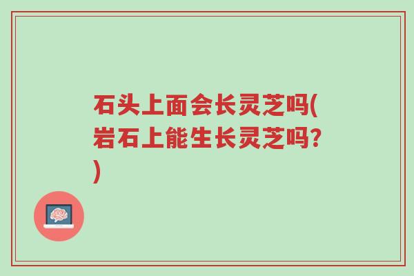 石头上面会长灵芝吗(岩石上能生长灵芝吗?)-第1张图片-超越 石头上面会长灵芝吗(岩石上能生长灵芝吗?)-第1张图片-超越