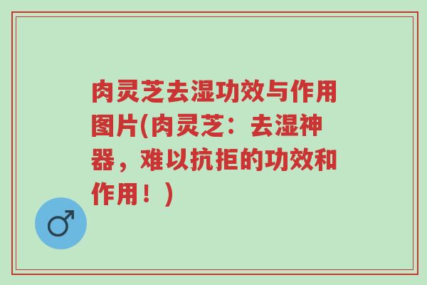 肉灵芝去湿功效与作用图片(肉灵芝:去湿神器,难以抗拒的功效和作用!)-第1张图片-超越 肉灵芝去湿功效与作用图片(肉灵芝:去湿神器,难以抗拒的功效和作用!)-第1张图片-超越