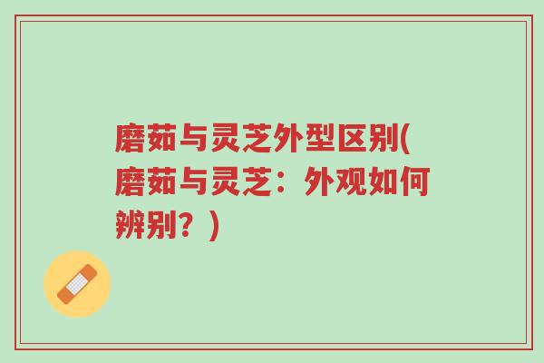 磨茹与灵芝外型区别(磨茹与灵芝:外观如何辨别?)-第1张图片-超越 磨茹与灵芝外型区别(磨茹与灵芝:外观如何辨别?)-第1张图片-超越