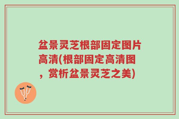 盆景灵芝根部固定图片高清(根部固定高清图,赏析盆景灵芝之美)-第1张图片-超越 盆景灵芝根部固定图片高清(根部固定高清图,赏析盆景灵芝之美)-第1张图片-超越