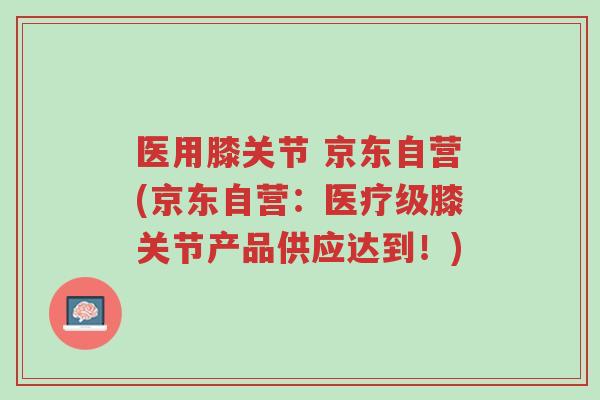 医用膝关节 京东自营(京东自营：医疗级膝关节产品供应达到！)-第1张图片-超越