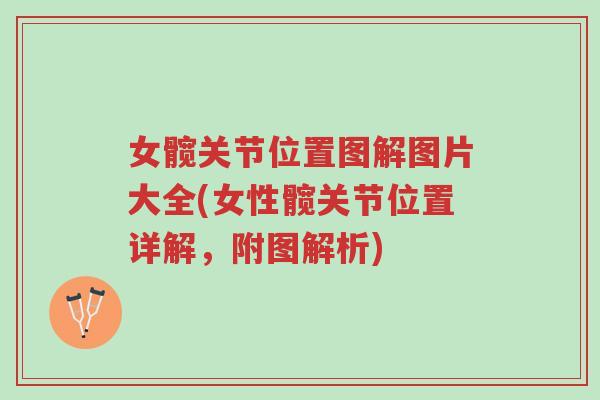 女髋关节位置图解图片大全(女性髋关节位置详解,附图解析)-第1张图片-超越 女髋关节位置图解图片大全(女性髋关节位置详解,附图解析)-第1张图片-超越