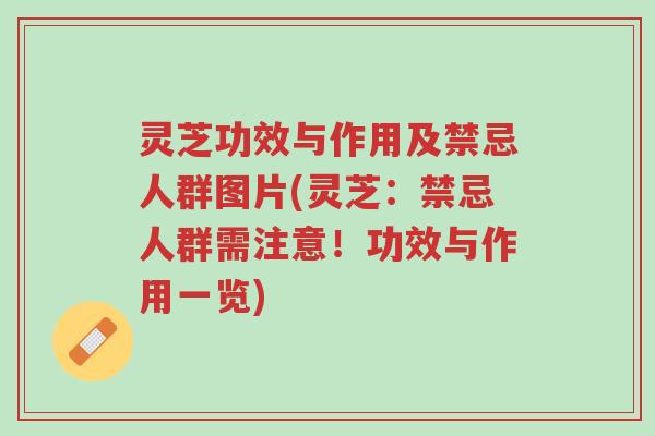 灵芝功效与作用及禁忌人群图片(灵芝:禁忌人群需注意!功效与作用一览)-第1张图片-超越 灵芝功效与作用及禁忌人群图片(灵芝:禁忌人群需注意!功效与作用一览)-第1张图片-超越