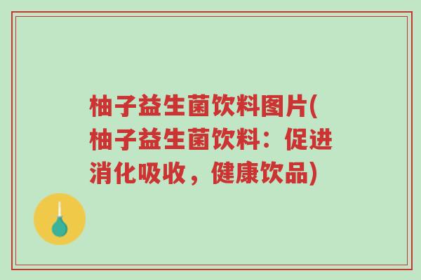 柚子益生菌饮料图片(柚子益生菌饮料:促进消化吸收,健康饮品)-第1张图片-超越 柚子益生菌饮料图片(柚子益生菌饮料:促进消化吸收,健康饮品)-第1张图片-超越