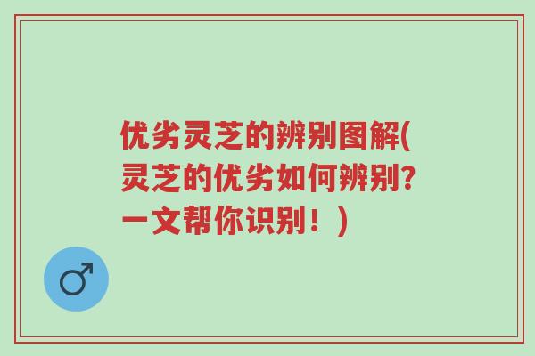 优劣灵芝的辨别图解(灵芝的优劣如何辨别?一文帮你识别!)-第1张图片-超越 优劣灵芝的辨别图解(灵芝的优劣如何辨别?一文帮你识别!)-第1张图片-超越