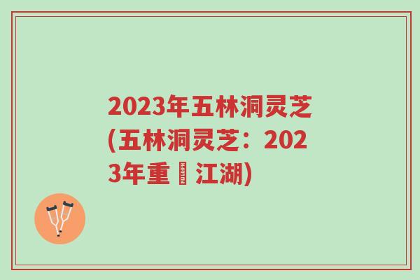 2023年五林洞灵芝(五林洞灵芝:2023年重現江湖)-第1张图片-超越 2023年五林洞灵芝(五林洞灵芝:2023年重現江湖)-第1张图片-超越