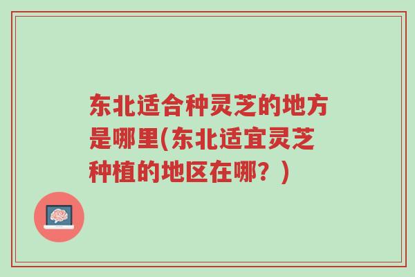 东北适合种灵芝的地方是哪里(东北适宜灵芝种植的地区在哪?)-第1张图片-超越 东北适合种灵芝的地方是哪里(东北适宜灵芝种植的地区在哪?)-第1张图片-超越