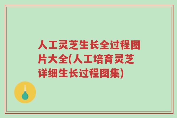 人工灵芝生长全过程图片大全(人工培育灵芝详细生长过程图集)-第1张图片-超越 人工灵芝生长全过程图片大全(人工培育灵芝详细生长过程图集)-第1张图片-超越