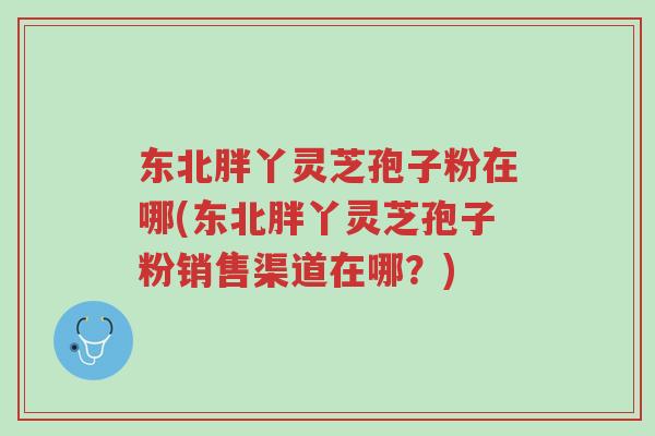东北胖丫灵芝孢子粉在哪(东北胖丫灵芝孢子粉销售渠道在哪?)-第1张图片-超越 东北胖丫灵芝孢子粉在哪(东北胖丫灵芝孢子粉销售渠道在哪?)-第1张图片-超越